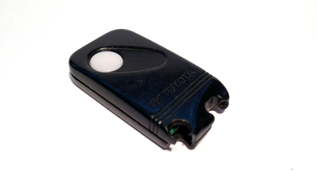 Замена корпуса ключа Toyota