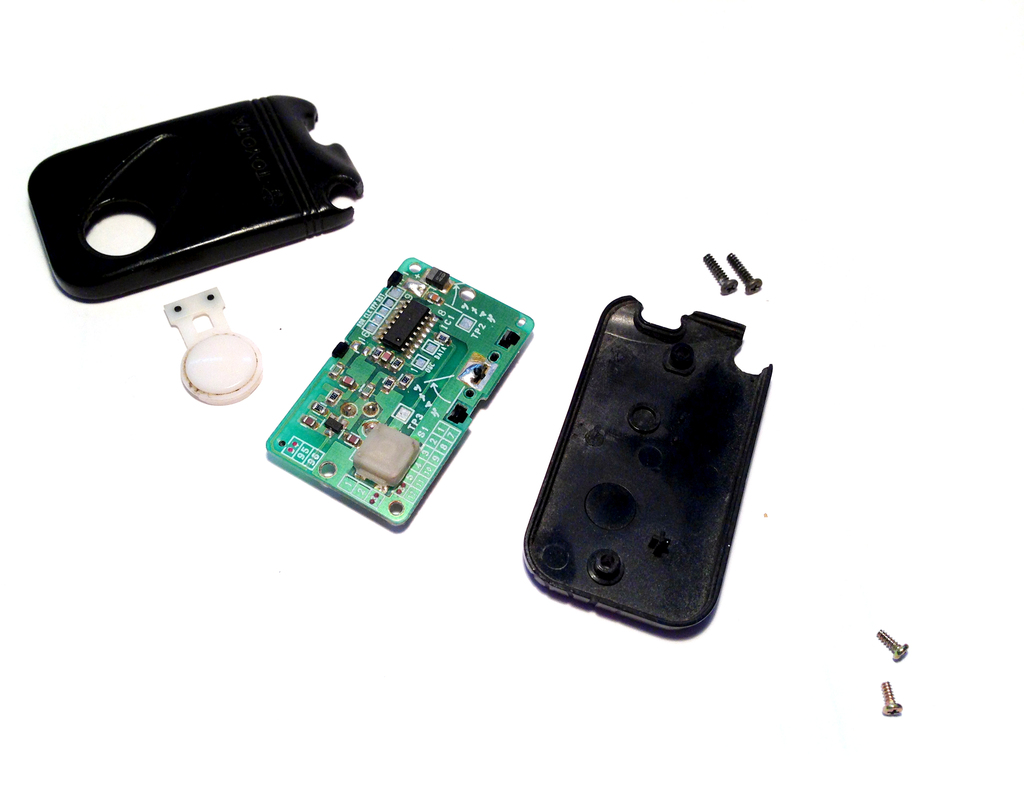 Замена корпуса ключа Toyota