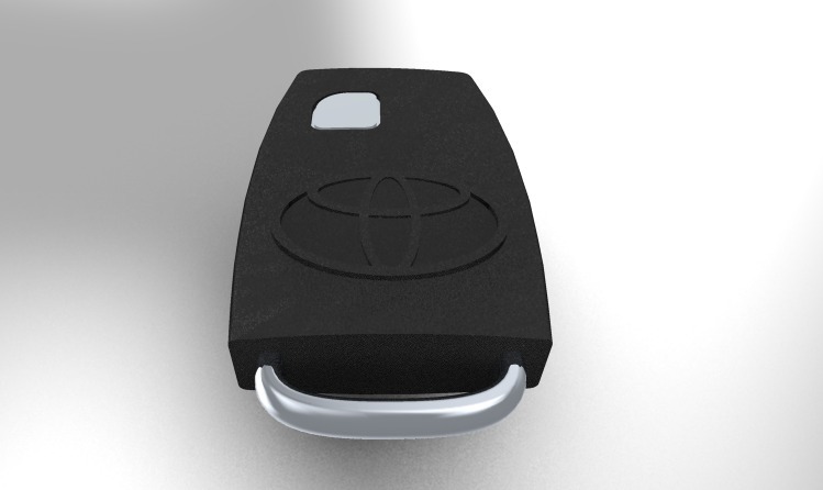 Замена корпуса ключа Toyota