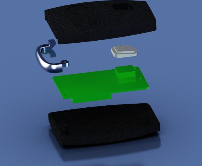 Замена корпуса ключа Toyota