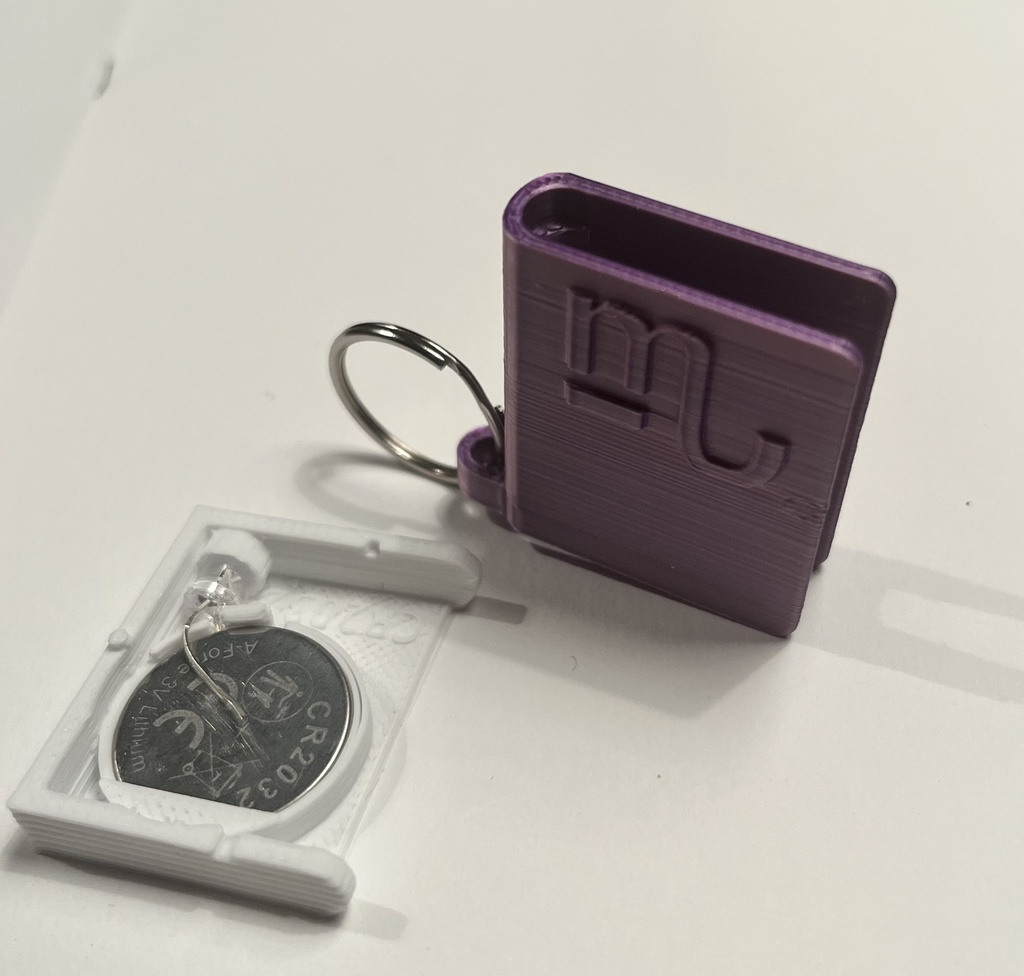 Ключница с LED и RFID меткой