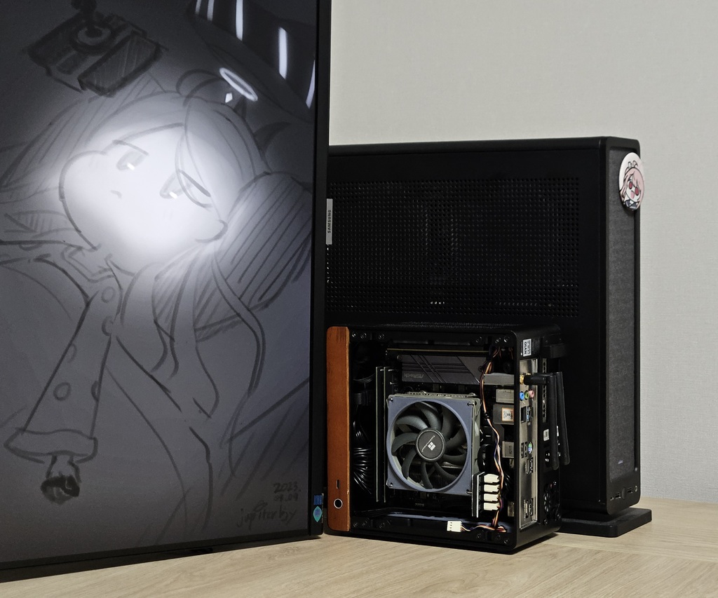 Мод для вентилятора Jonsbo NV10 и воздуховод AXP90x36