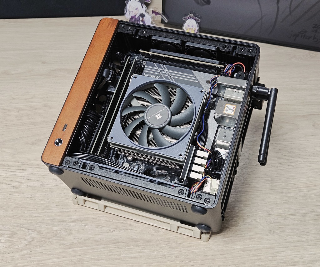 Мод для вентилятора Jonsbo NV10 и воздуховод AXP90x36