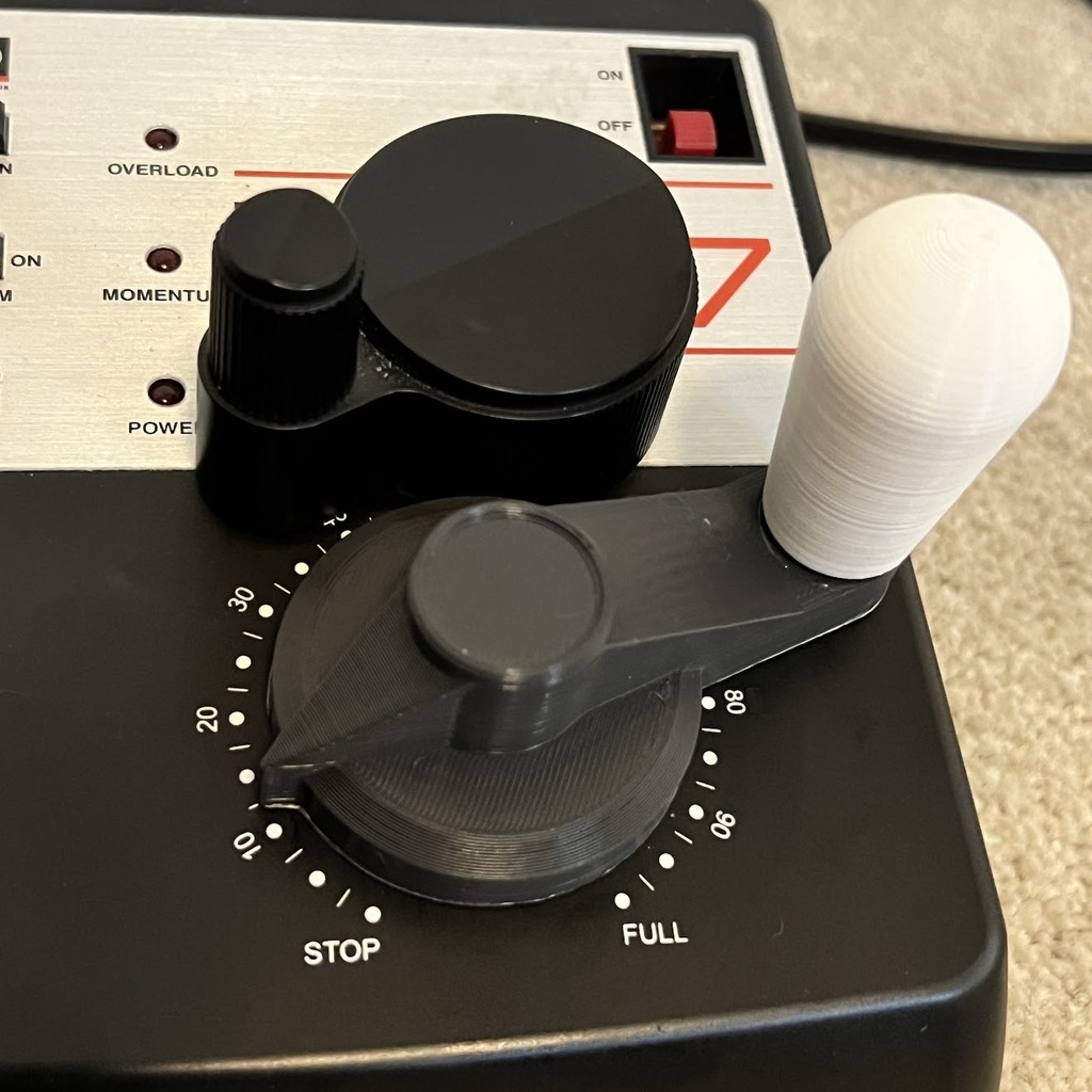 Ручка газа для контроллера поезда DC