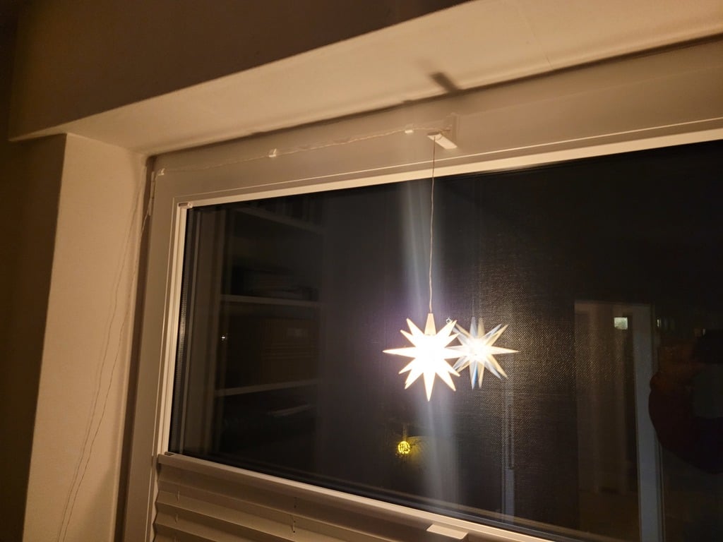 Держатель рождественской звезды для окна