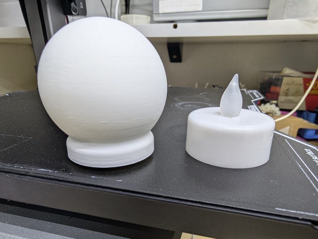 Модель светящейся сферы