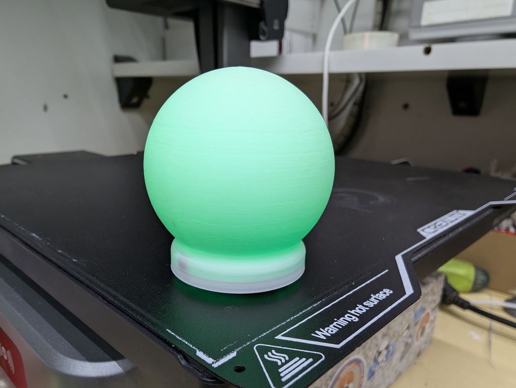 Модель светящейся сферы