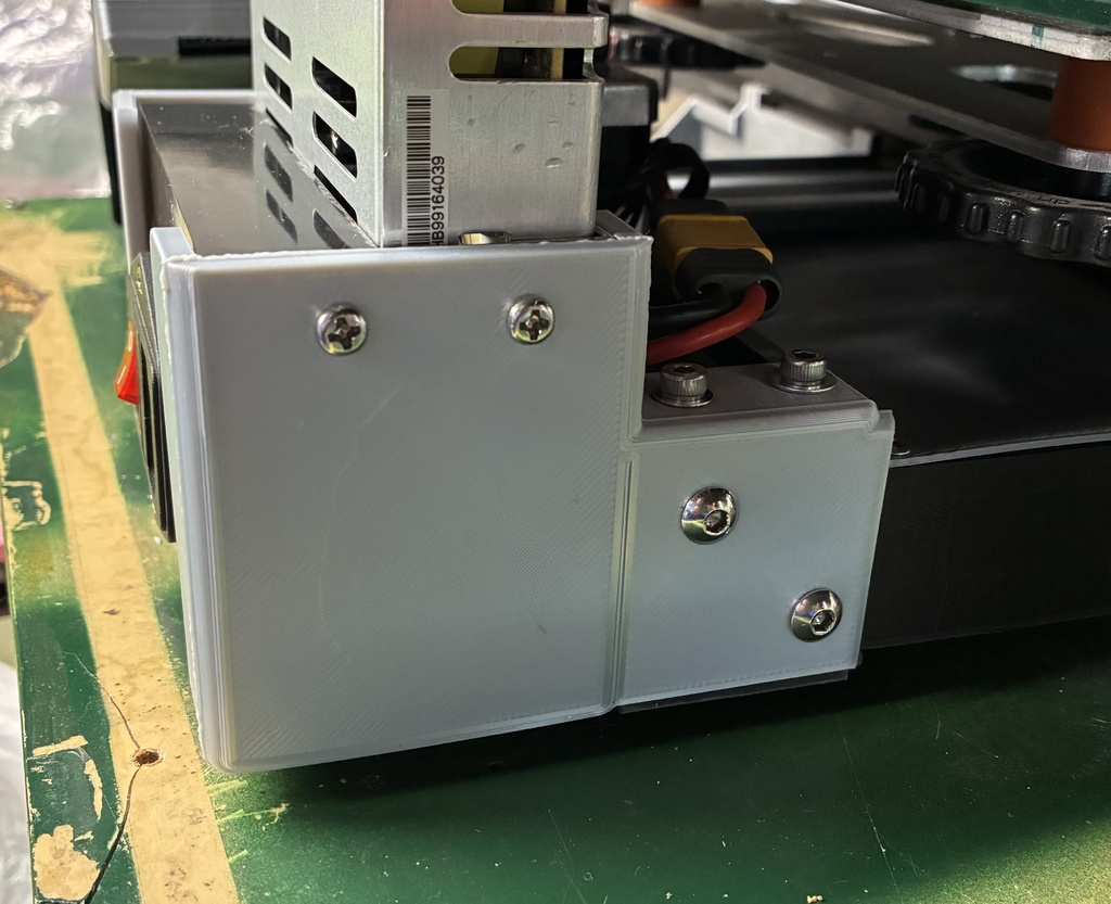 Крепления для блока питания для Ender 3 Pro Dual Z Upgrade