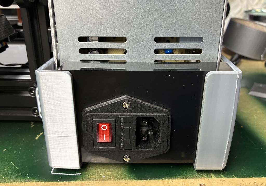 Крепления для блока питания для Ender 3 Pro Dual Z Upgrade