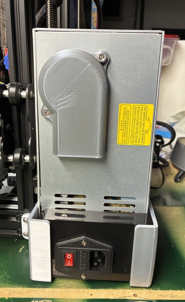 Крепления для блока питания для Ender 3 Pro Dual Z Upgrade