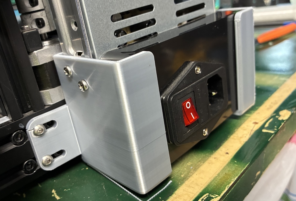 Крепления для блока питания для Ender 3 Pro Dual Z Upgrade