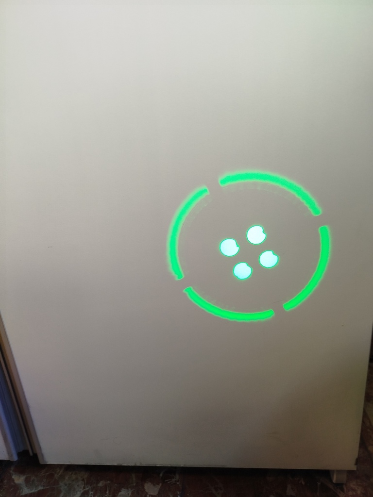 Соединитель света для проекции GOBO