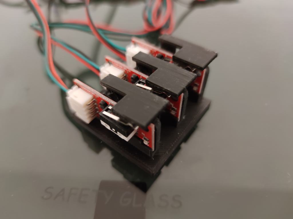 Тестовая база для концевиков 3D-принтера