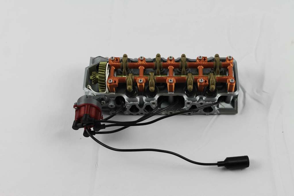 3D Модель Двигателя Toyota 22RE