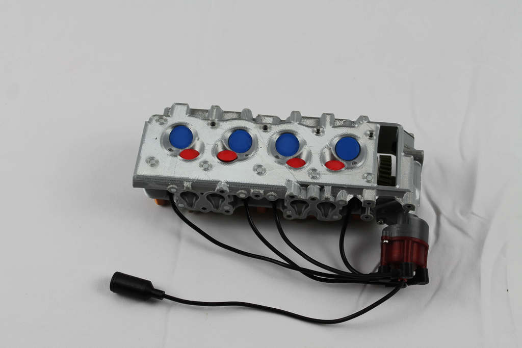 3D Модель Двигателя Toyota 22RE