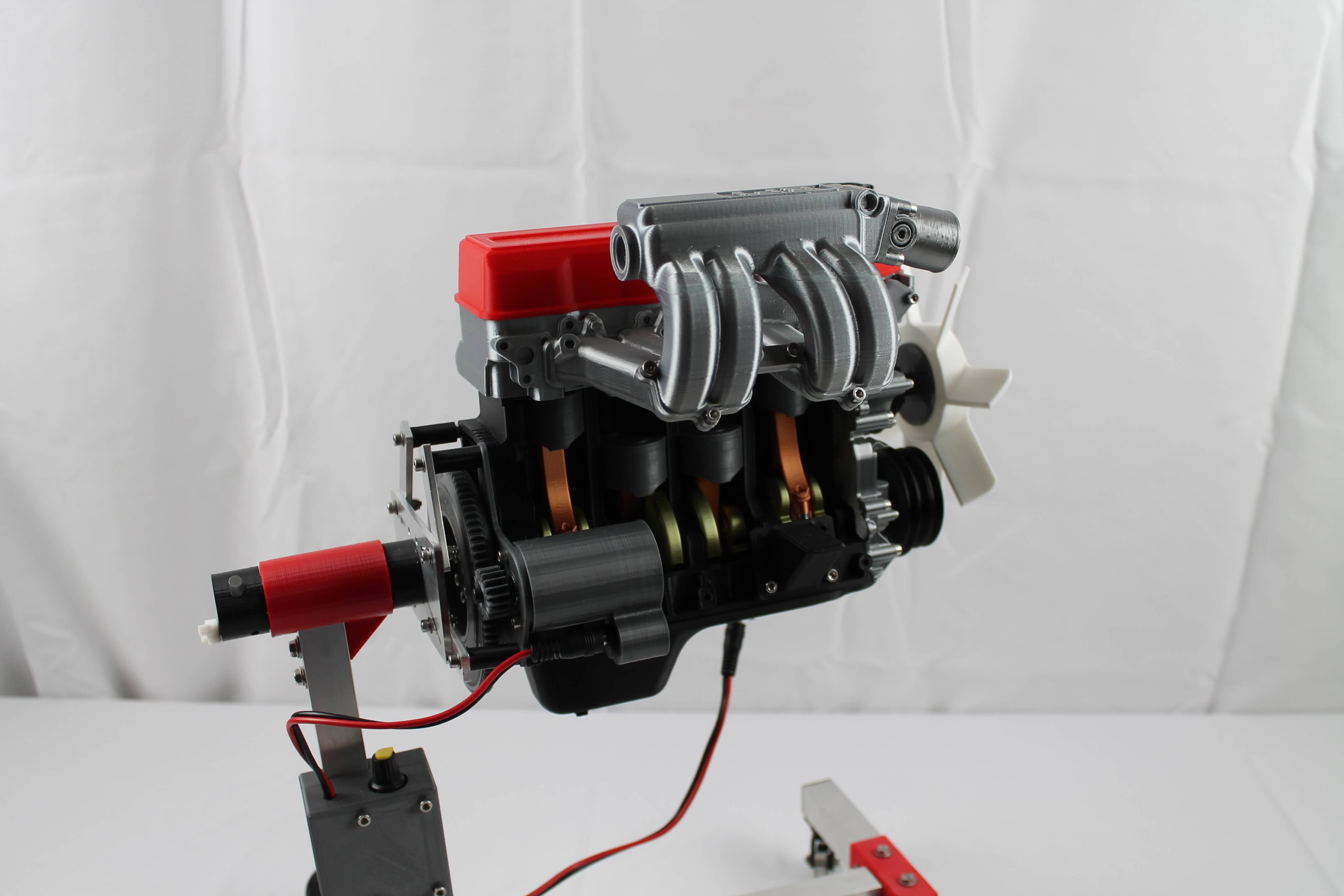 3D Модель Двигателя Toyota 22RE