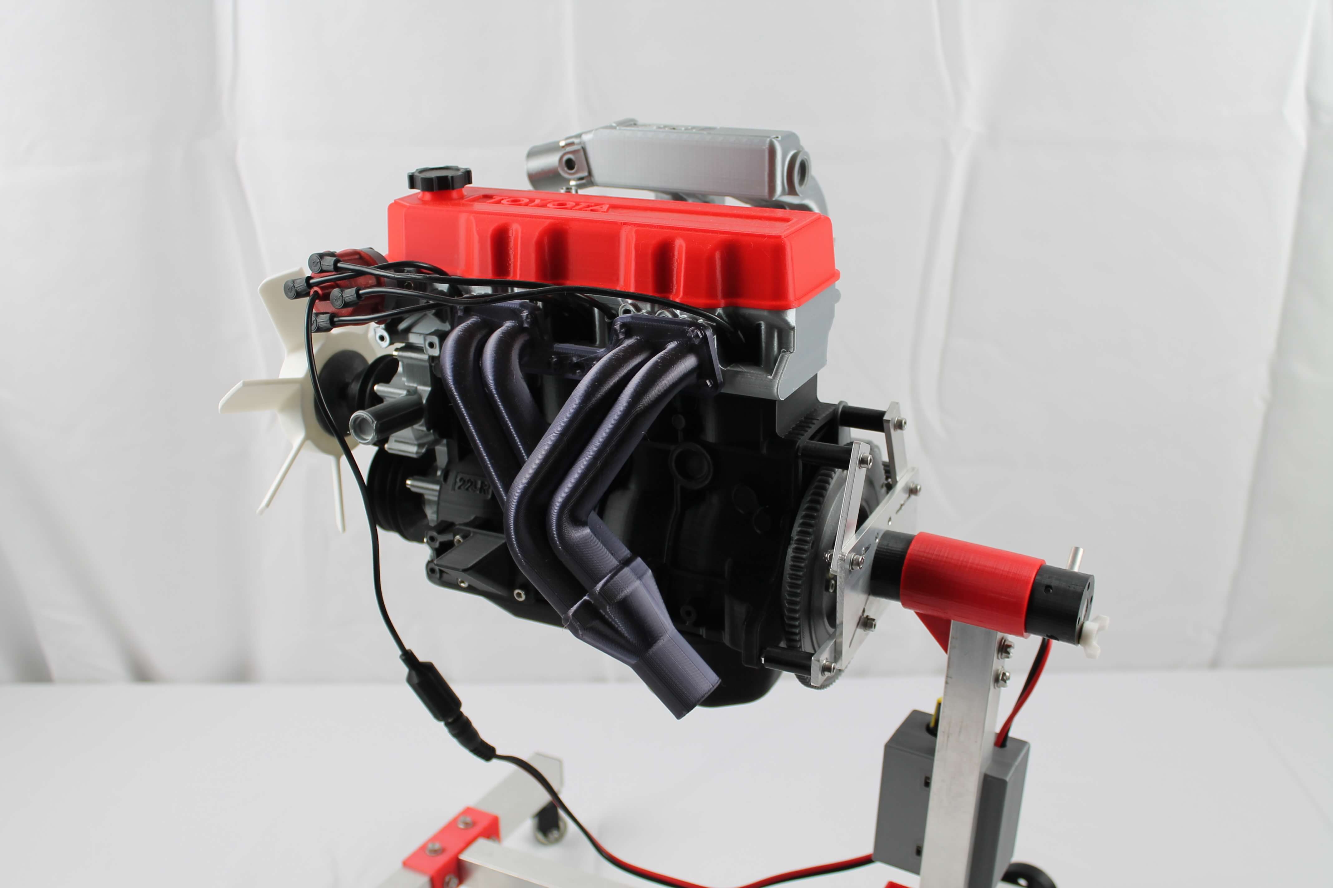 3D Модель Двигателя Toyota 22RE