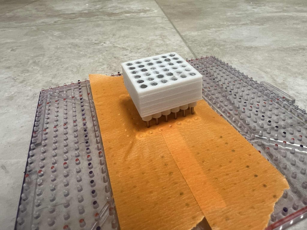 Штамп для перлер-бисера (метод малярного скотча)