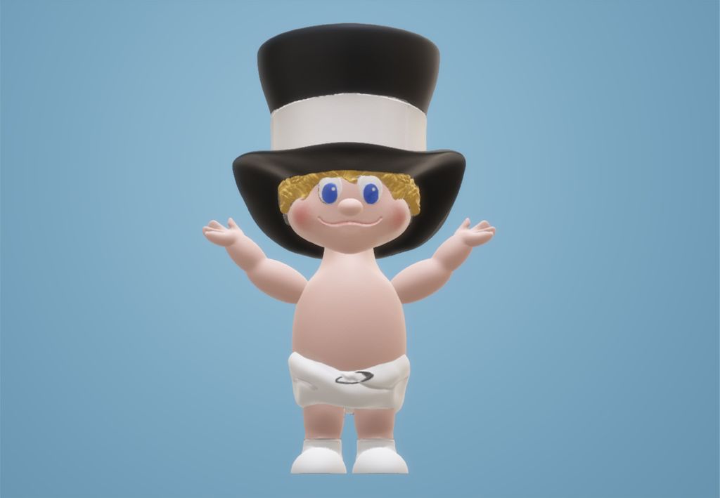 Модель: Младенец Новый Год