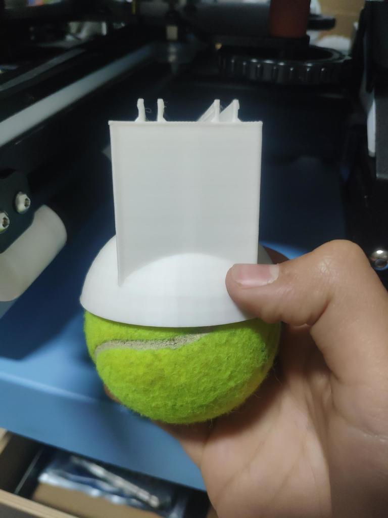 3D-модель для Ender 3 - теннисный мяч