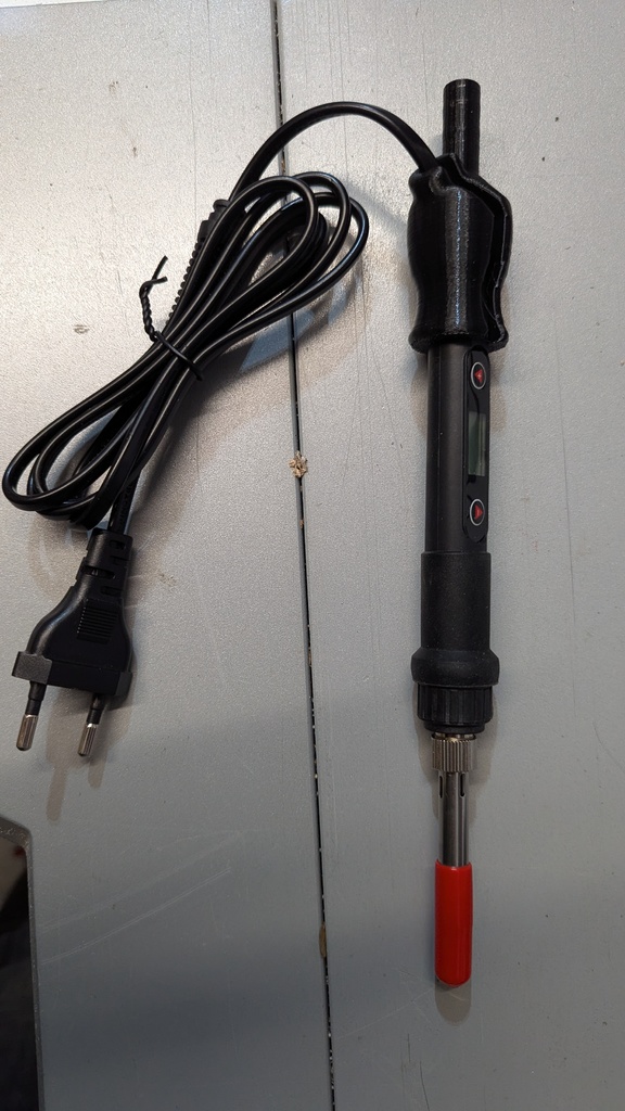 Адаптер для держателя сверлильного пресса с паяльником