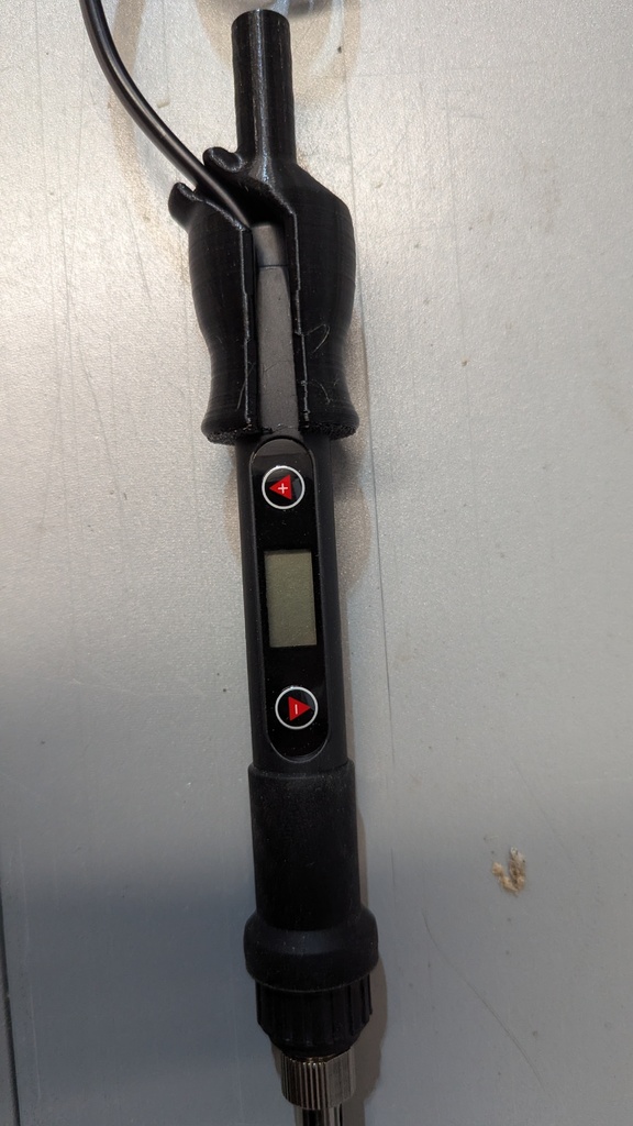 Адаптер для держателя сверлильного пресса с паяльником