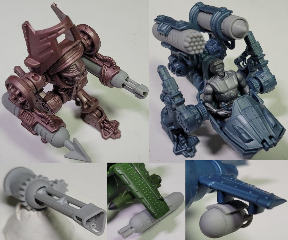 Модульная система пушечных подов