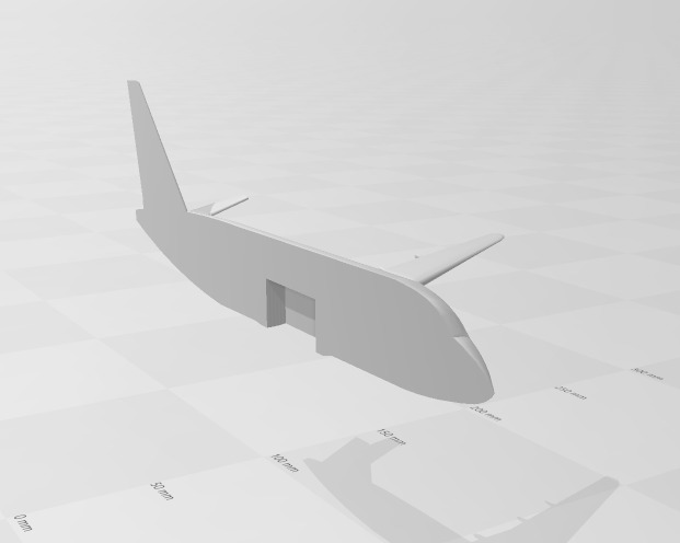 3D модель IPTN N-2130 CFM-56 и PW-6000