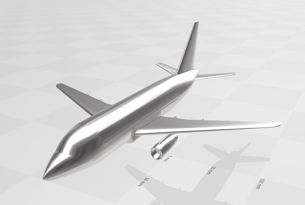 3D модель IPTN N-2130 CFM-56 и PW-6000