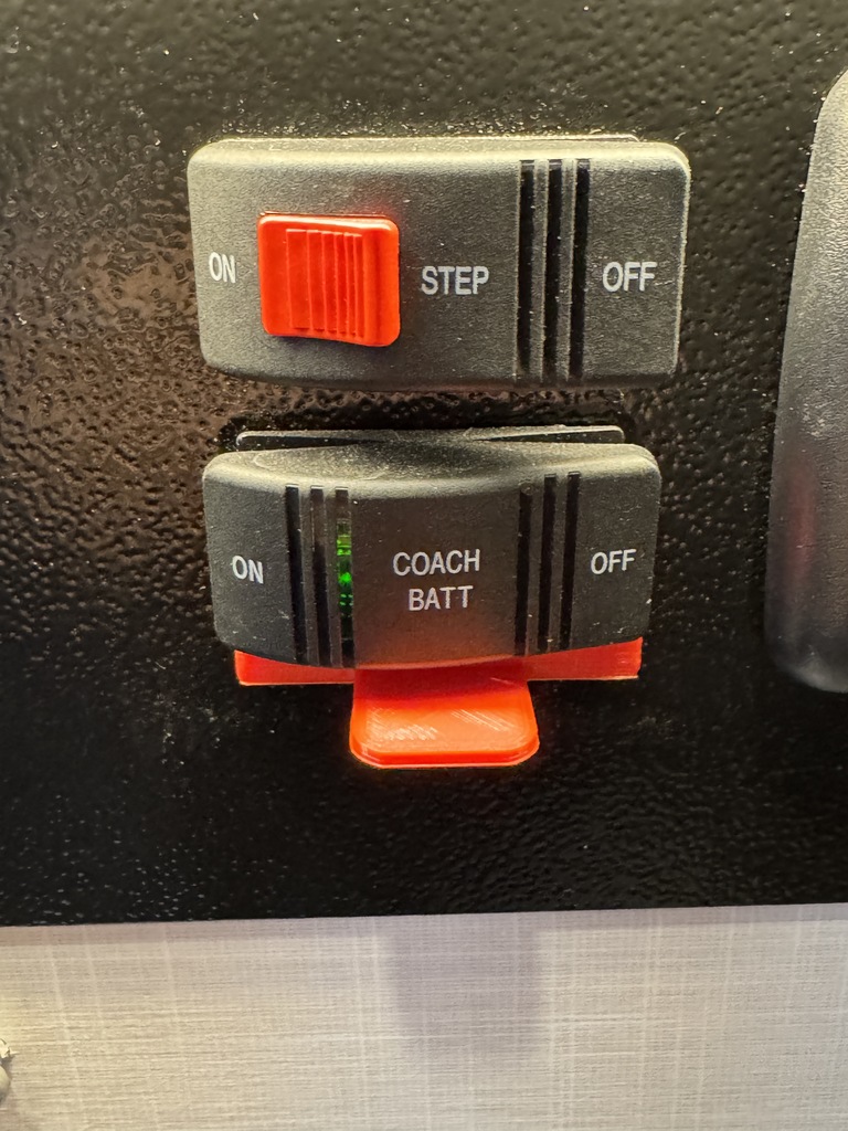 Замок для выключателя питания RV