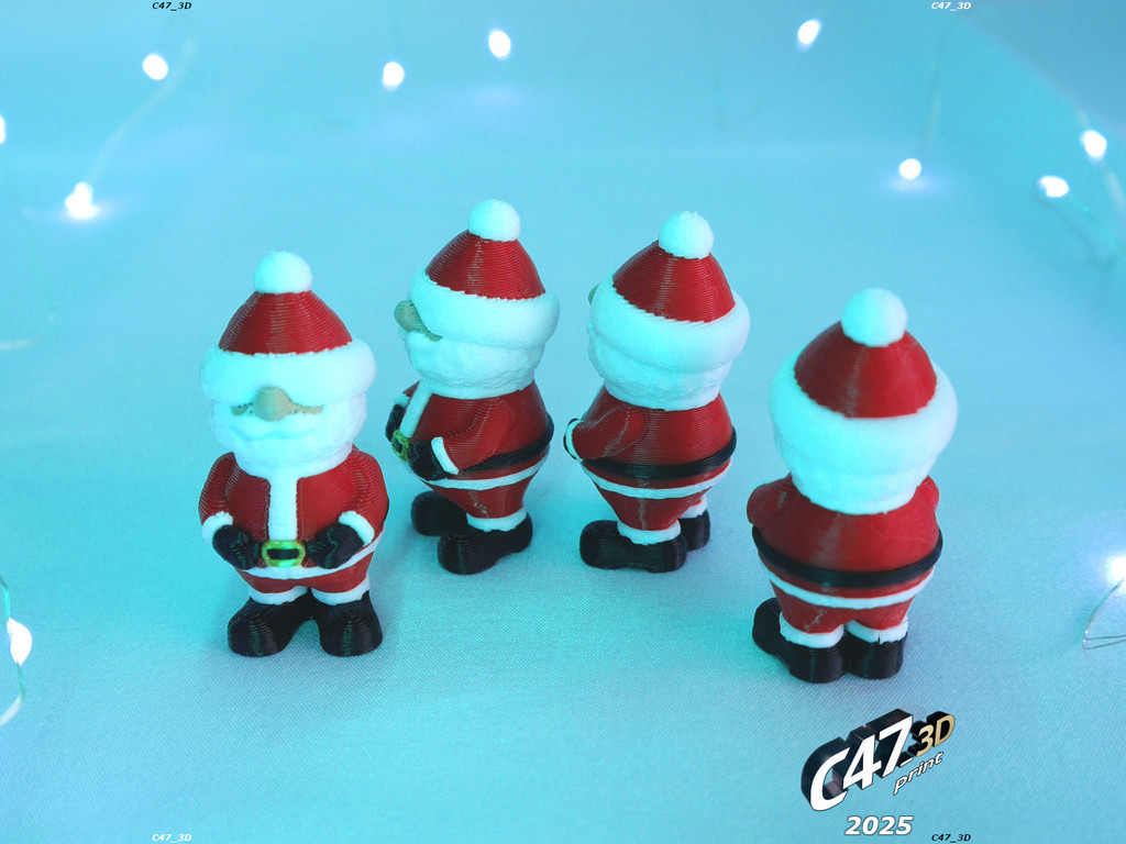 Мини Санта - брелок