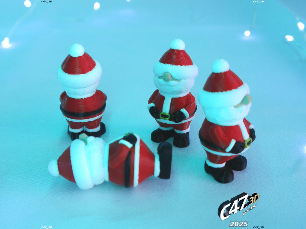 Мини Санта - брелок