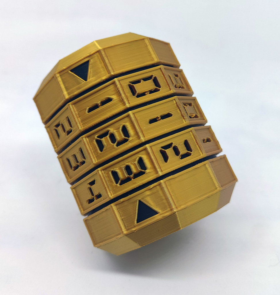 3D-криптекс - механическая головоломка