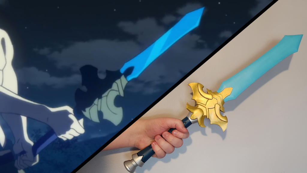 Меч Рё из аниме Маг воды