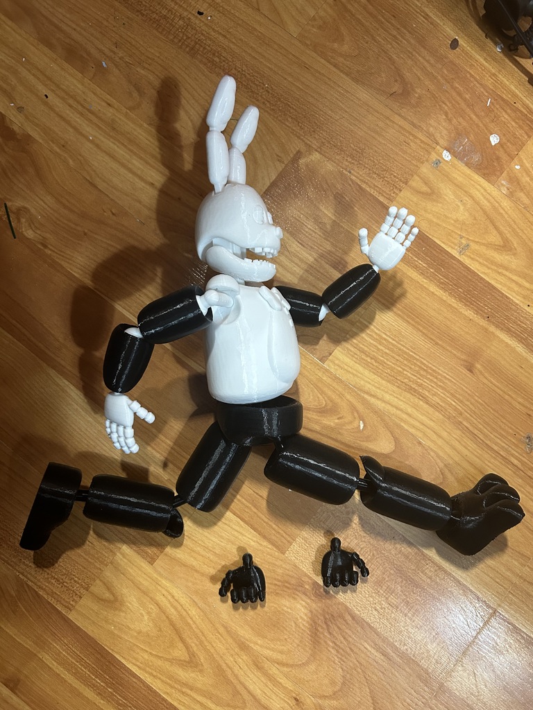 Spring Bonnie 1/6 TPU Подвижная Фигура Действий