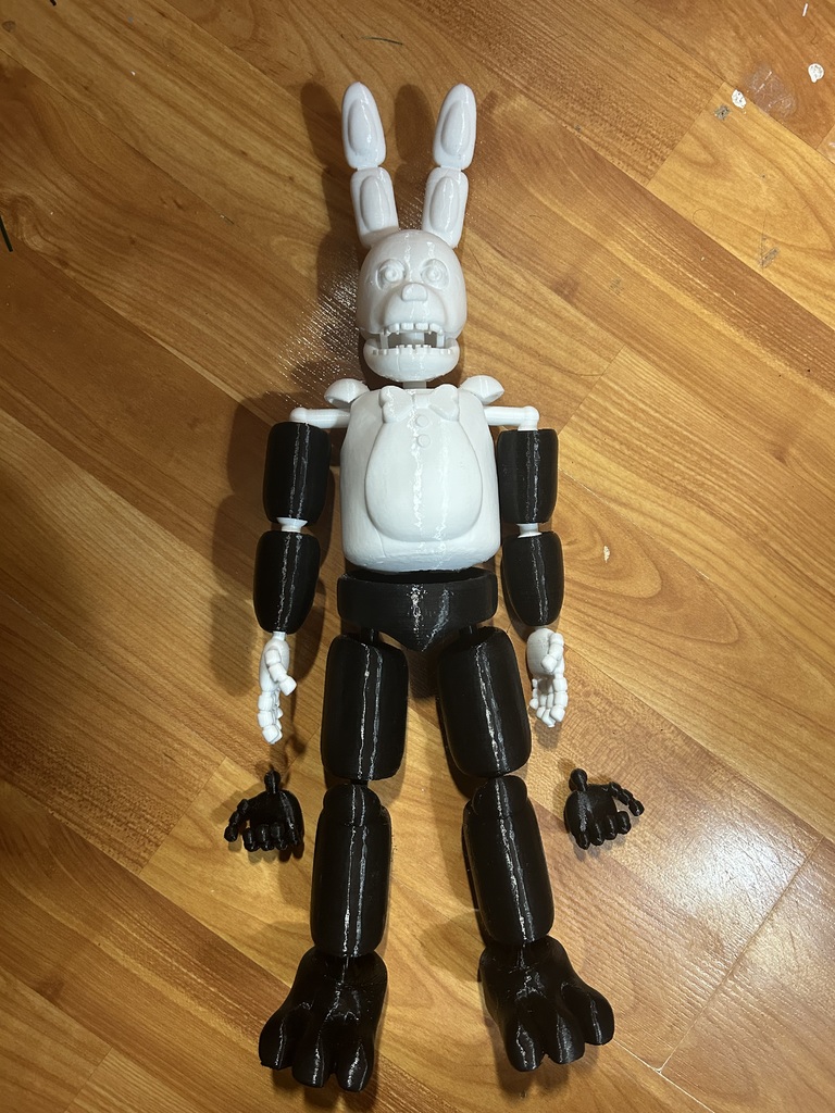 Spring Bonnie 1/6 TPU Подвижная Фигура Действий