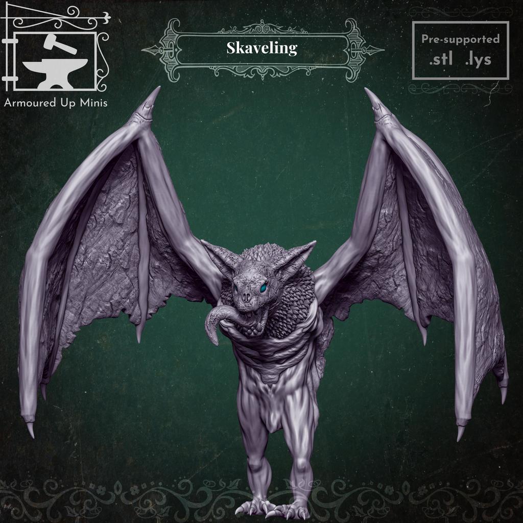 Миниатюра Skaveling для настольных игр