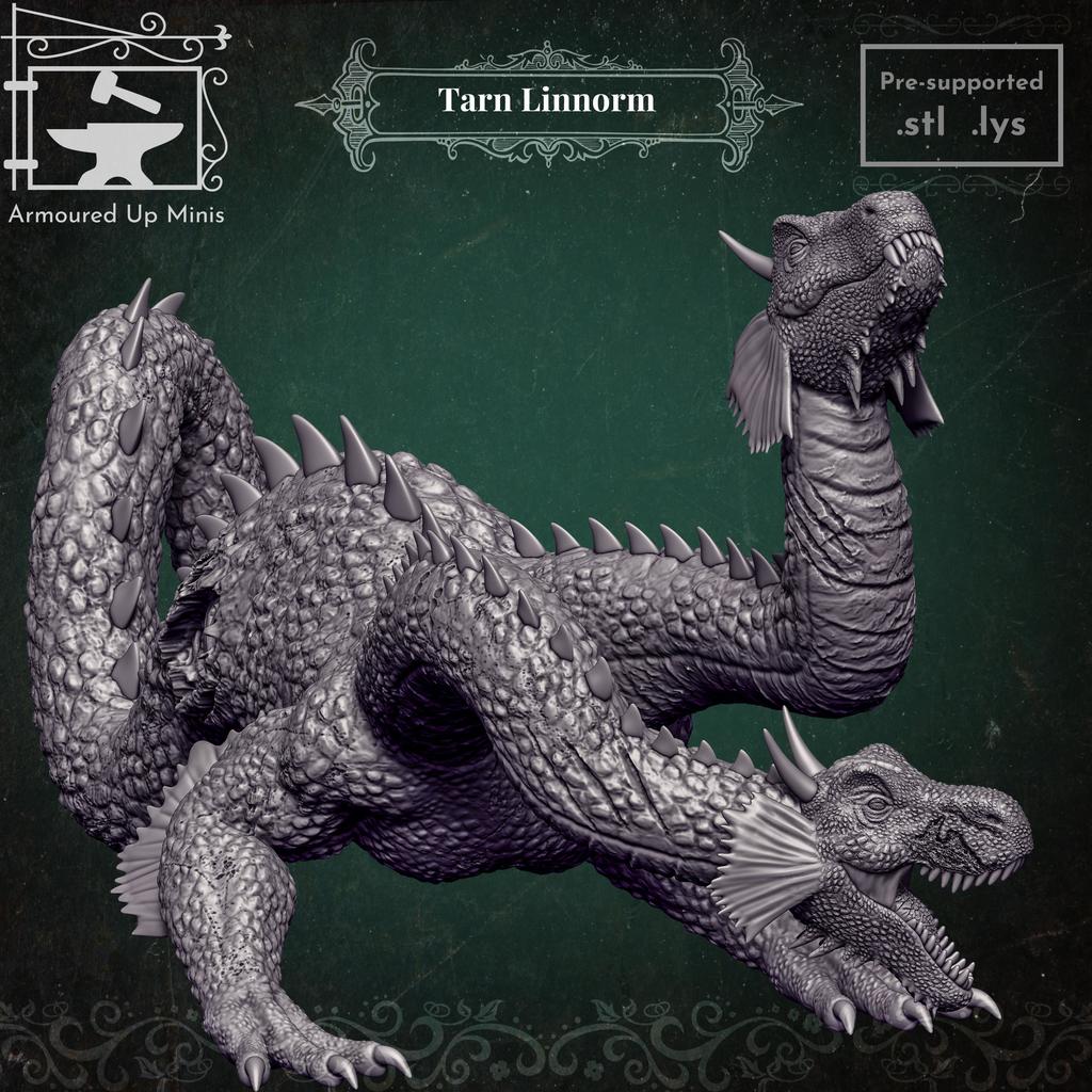 Миниатюра Tarn Linnorm для настольных игр