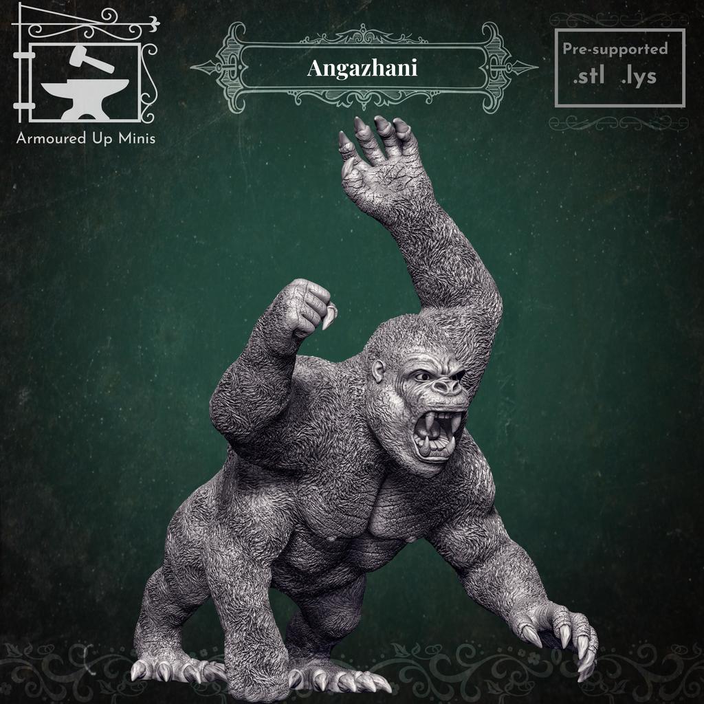 Миниатюра Angazhani для настольных RPG