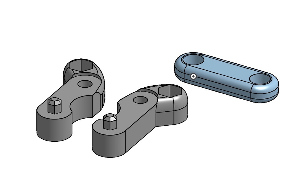 Уголковый комплект для HPI, Rovan, KingMotors Baja 5b