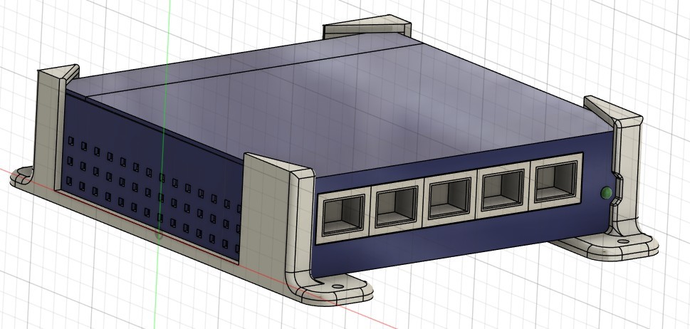 Крепеж для сетевого коммутатора TP-Link TL-SG105