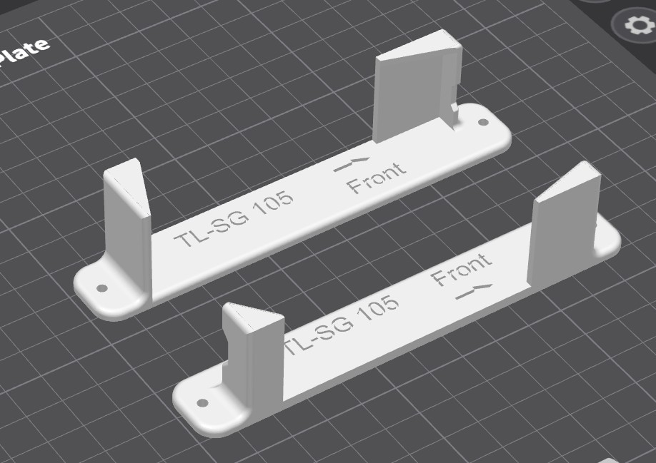 Крепеж для сетевого коммутатора TP-Link TL-SG105