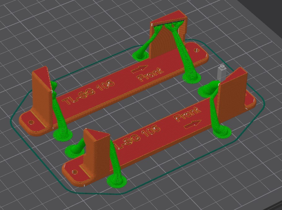 Крепеж для сетевого коммутатора TP-Link TL-SG105
