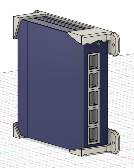 Крепеж для сетевого коммутатора TP-Link TL-SG105