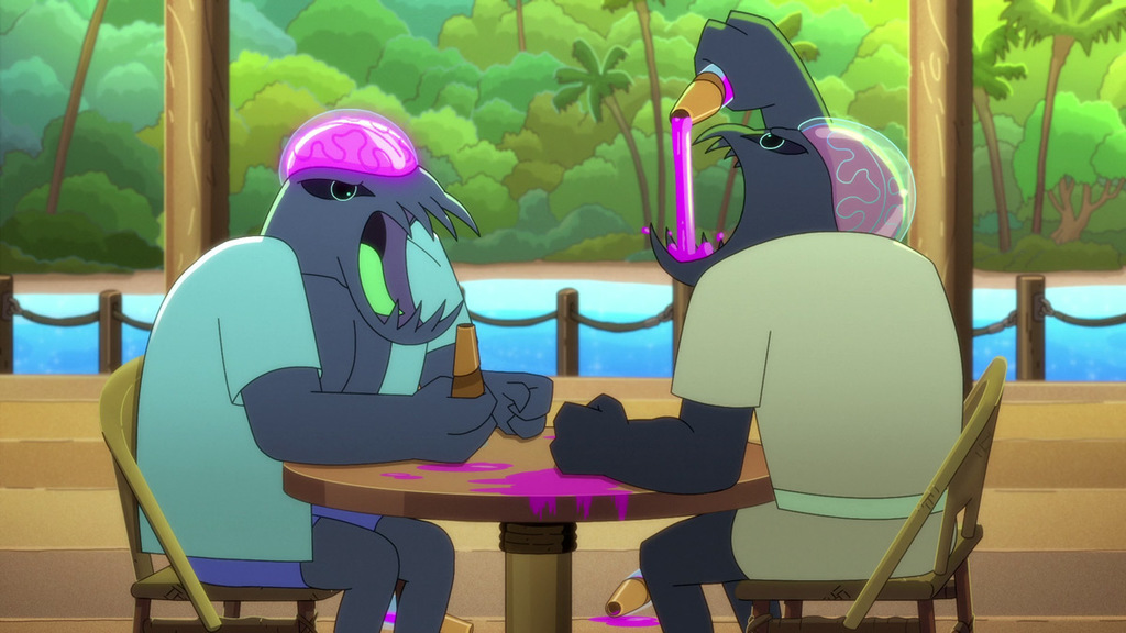 Голова фигурки Gallamite из Star Trek