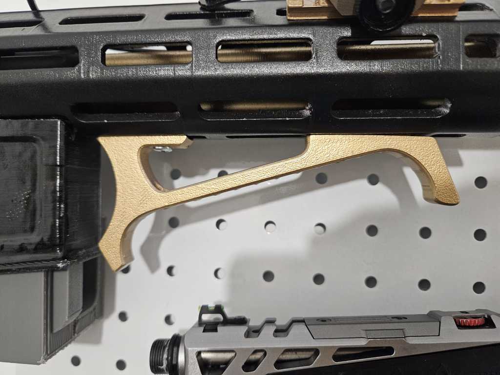 MLOK Угловая Рукоятка - Легкая/Скелетная