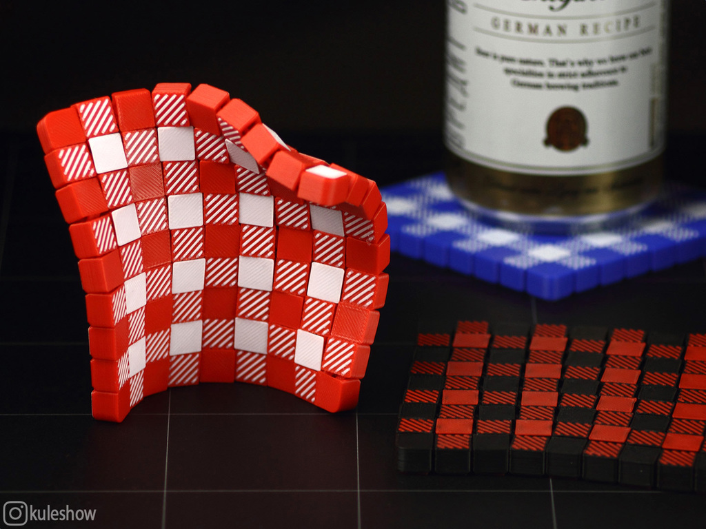 Гибкая клетчатая салфетка