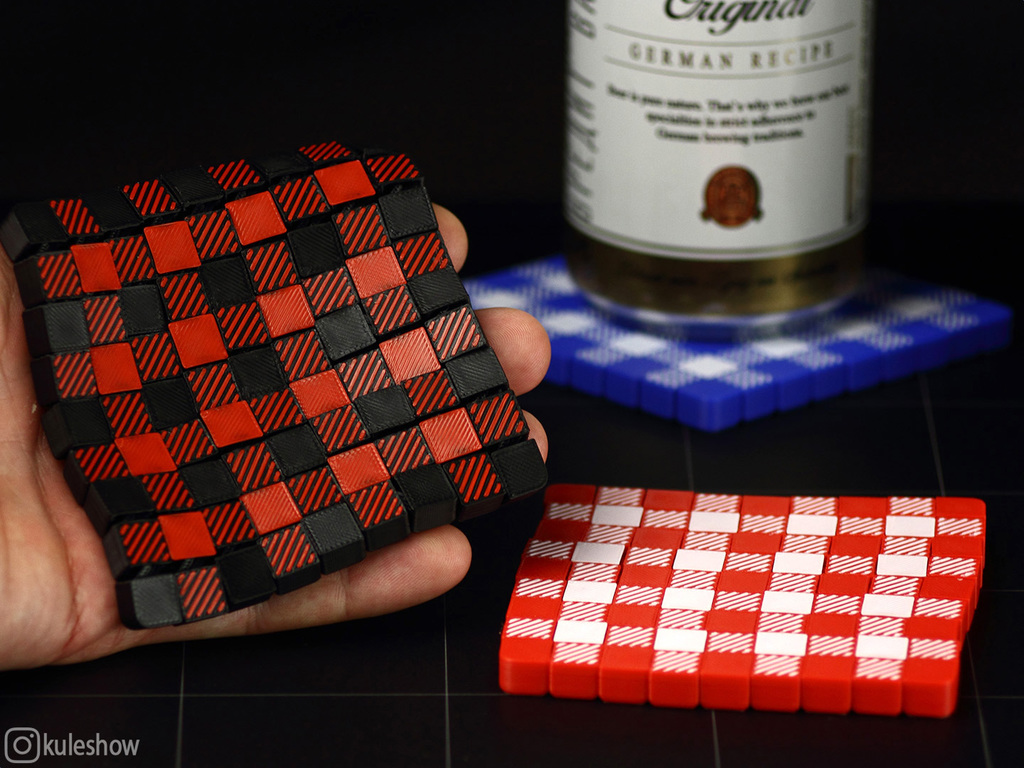 Гибкая клетчатая салфетка