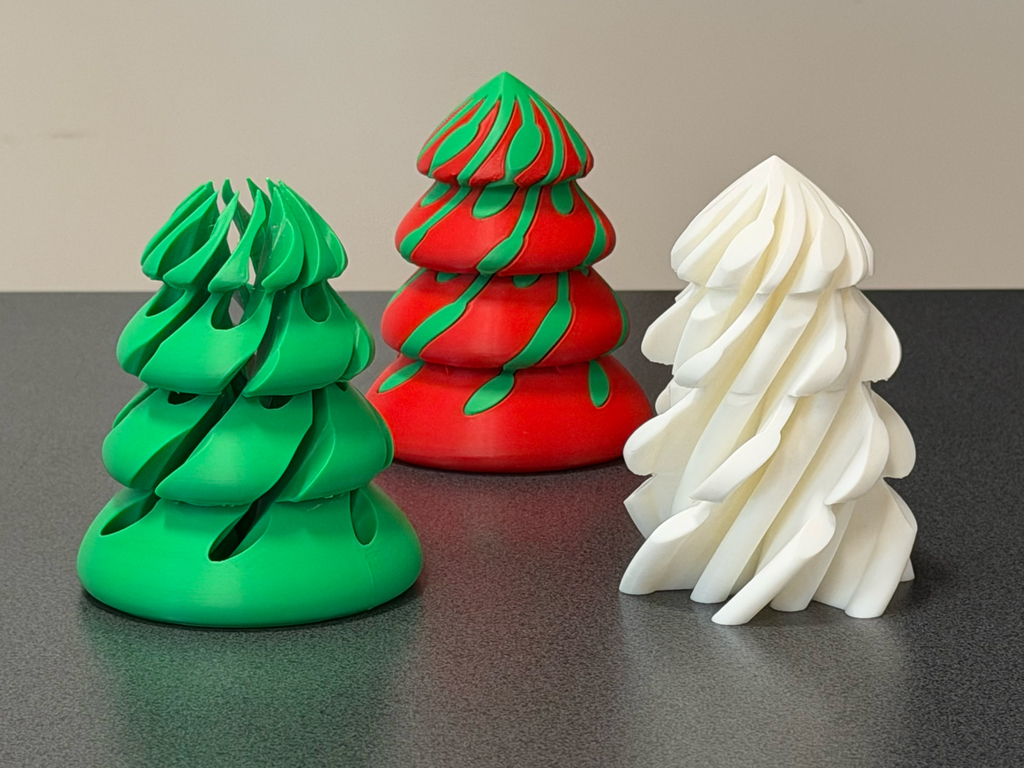 Невозможный вихрь: рождественская елка со снегом