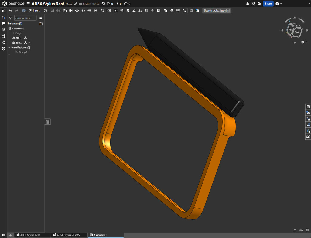 Ободок и стилус для AD5X